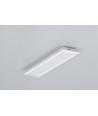 2m aluminium profiel GROOVE14.V2 BC3/Y - Wit gelakt, ingebouwd, LED profiel