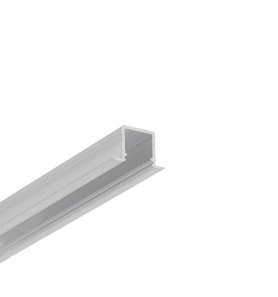 1m aluminiumprofiel SMART-IN10 AC2/Z - Onbehandeld aluminium, ingebouwd, LED-profiel