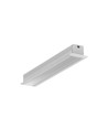 1m aluminiumprofiel SMART-IN10 AC2/Z - Onbehandeld aluminium, ingebouwd, LED-profiel