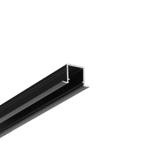 2m aluminium profiel SMART-IN10 AC2/Z - Zwart geanodiseerd, inbouw, LED profiel