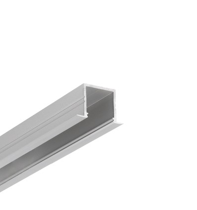 1m aluminium profiel SMART-IN16 BC3/U4 - Geanodiseerd, ingebouwd, LED profiel