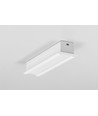 1m aluminium profiel SMART-IN16 BC3/U4 - Wit gelakt, ingebouwd, LED profiel