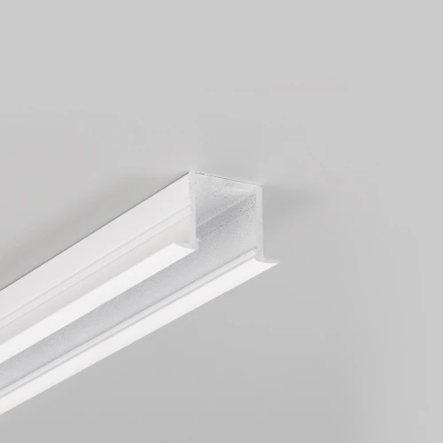 2m aluminiumprofiel SMART-IN16 BC3/U4 - Wit gelakt, ingebouwd, LED-profiel