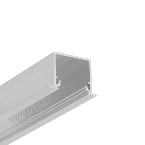 1m aluminiumprofiel LINEA-IN20 EE7F/U7 - Onbehandeld aluminium, ingebouwd, LED-profiel
