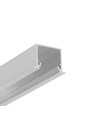 1m aluminiumprofiel LINEA-IN20 EE7F/U7 - Onbehandeld aluminium, ingebouwd, LED-profiel
