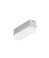 1m aluminiumprofiel LINEA-IN20 EE7F/U7 - Geanodiseerd, inbouw, LED-profiel