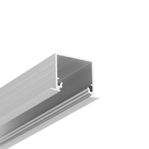 2m aluminium profiel LINEA-IN20 EE7F/U7 - Geanodiseerd, ingebouwd, LED profiel