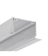 1m aluminiumprofiel PHIL INGEBOUWD C10 - Onbehandeld aluminium, ingebouwd, LED-profiel