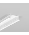 1m aluminium profiel VARIO30-06 ACDE-9/U9 - Wit gelakt, inbouw, LED profiel