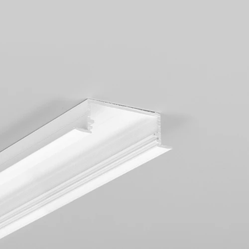 2m aluminium profiel VARIO30-06 ACDE-9/U9 - Wit gelakt, inbouw, LED profiel