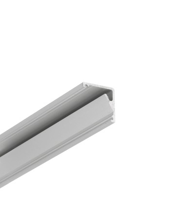 1m aluminium profiel CABI12 E - Geanodiseerd, hoek, LED profiel