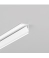 1m aluminium profiel CABI12 E - Wit gelakt, hoek, LED profiel