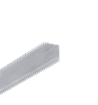 1m aluminiumprofiel CABI12 DUO E - Onbehandeld aluminium, hoek, LED-profiel