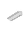 1m aluminiumprofiel CORNER10 BC/UX - Onbehandeld aluminium, hoek, LED-profiel