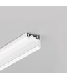 2m aluminiumprofiel CORNER10 BC/UX - Wit gelakt, hoek, LED-profiel
