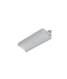 1m aluminium profiel CORNER12.V2 EF/U - Geanodiseerd, hoek, LED profiel