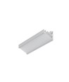1m aluminium profiel CORNER12.V2 EF/U - Onbehandeld aluminium, hoek, LED profiel