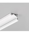 1m aluminium profiel CORNER14 EE7F/TY - Wit gelakt, hoek, LED profiel