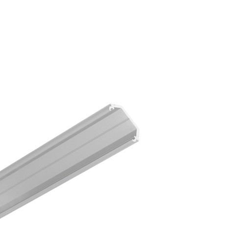 2m aluminium profiel QUARTER10 BD/U6 - Geanodiseerd, hoek, LED profiel