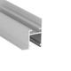 1m aluminium profiel FRAME14 BC/Q - Geanodiseerd, inbouw, LED profiel