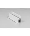 1m aluminium profiel FRAME14 BC/Q - Wit gelakt, inbouw, LED profiel