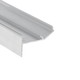1m aluminiumprofiel GLOW12 UP A1C - Onbewerkt aluminium, inbouw, LED-profiel