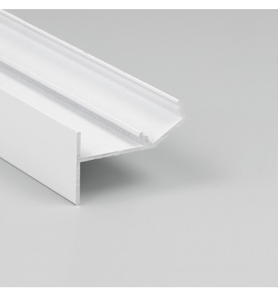 1m aluminium profiel GLOW12 UP A1C - Wit gelakt, inbouw, LED profiel