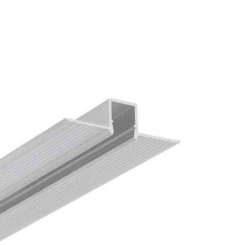 1m aluminiumprofiel HIDE10 C4 - Onbehandeld aluminium, inbouw, LED-profiel