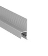 2m aluminiumprofiel OMNI10 AC2 - Geanodiseerd, inbouw, LED-profiel