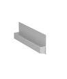 2m aluminiumprofiel OMNI10 AC2 - Geanodiseerd, inbouw, LED-profiel