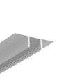 2m aluminium profiel PLANE14 IN BC3 - Onbehandeld aluminium, inbouw, LED profiel