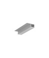 2m aluminiumprofiel PLANE14 SIDE BC3 - Geanodiseerd, inbouw, LED-profiel