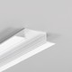1m aluminium profiel VARIO30-04 ACDE-9 - Wit gelakt, inbouw, LED profiel