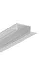 2m aluminiumprofiel VARIO30-04 ACDE-9 - Onbehandeld aluminium, inbouw, LED-profiel