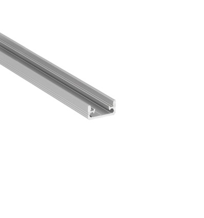 1m aluminium profiel FLOOR8 K - Geanodiseerd, tegelprofiel, LED rail