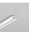 2m aluminiumprofiel PEN12 CJ - Wit gelakt