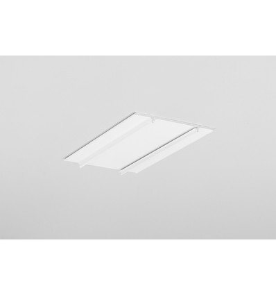 1m montageprofiel WALLE12 - Wit gelakt