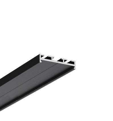 1m accessoireprofiel COMBO30-02 Q9 - Zwart geanodiseerd