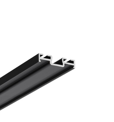 1m accessoiresprofiel COMBO30-03 C4/Q9 - Zwart geanodiseerd