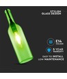 V-Tac fles hanglamp - Groen, E14