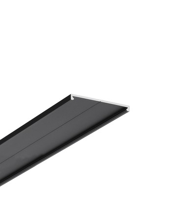 1m montageprofiel VARIO30-09 - Zwart geanodiseerd