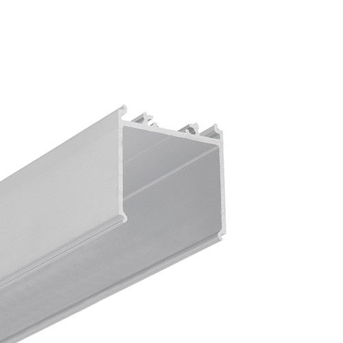 1m profiel voor stroomtoevoer VARIO30-08 - Onbehandeld aluminium