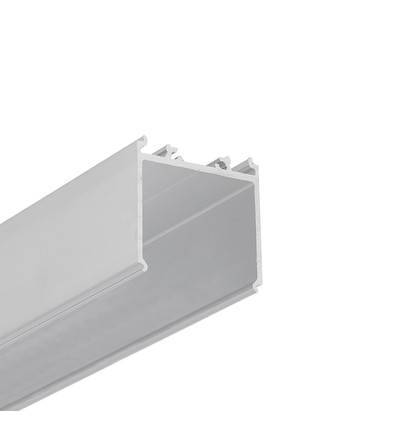 1m profiel voor stroomtoevoer VARIO30-08 - Onbehandeld aluminium