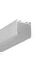 1m profiel voor stroomtoevoer VARIO30-08 - Onbehandeld aluminium