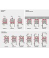 1m profiel voor stroomtoevoer VARIO30-08 - Onbehandeld aluminium
