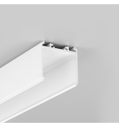1m profiel voor stroomvoorziening VARIO30-08 - Wit gelakt