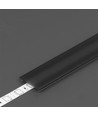 2m cover C6 CLICK - Zwart