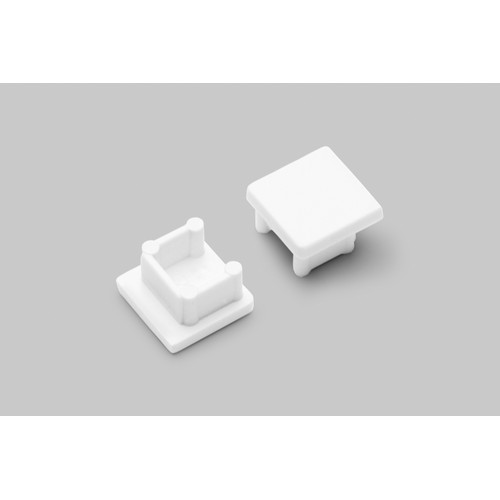 1 stuk Eindstuk SMART10 - Wit