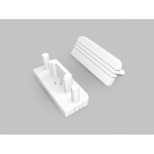 1 stuk Eindstuk SURFACE10 GEN2 - Wit