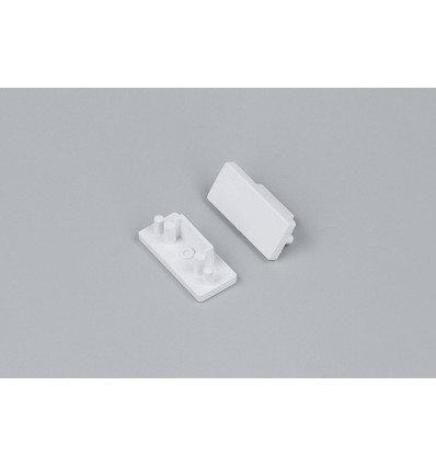 1 stuk Eindkap SURFACE10.V2 - Wit